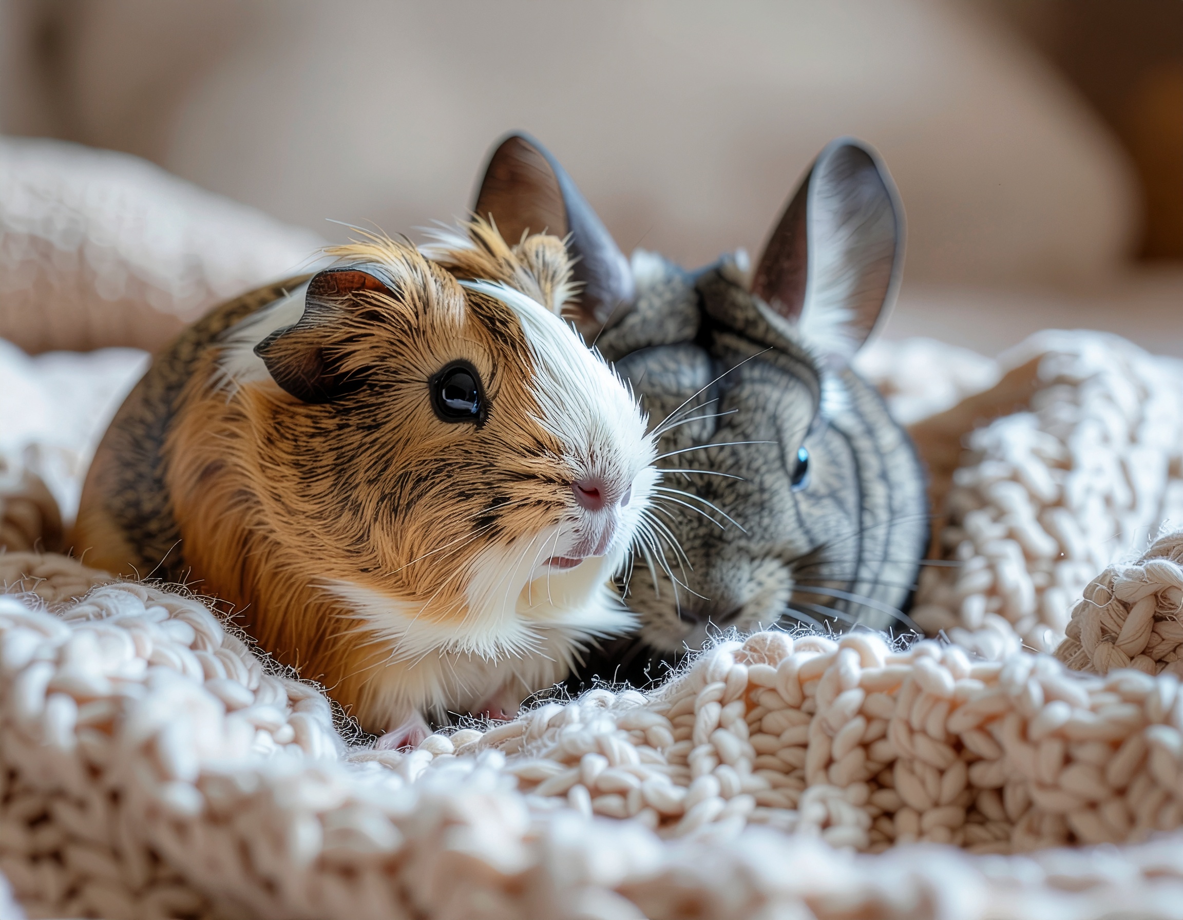 Karma dla szynszyli a karma dla świnki morskiej - poznaj kluczowe różnice